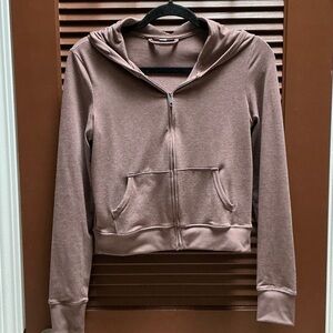 Vuori Women's Brown Zip-Up Hoodie